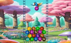 Play Funny Balls 2048 now!