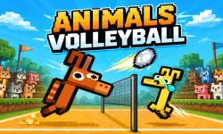 Play Animals Volleyball now!