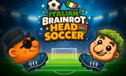 Play Italian Brainrot Head Soccer now!