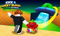 Play Kick a Lucky Block: Tsunami Football Now!