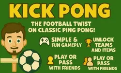 Play Kick Pong Table Soccer now!