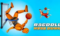 Play Ragdoll Mega Dunk now!